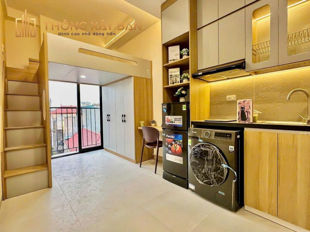 Toà CCMN Mỹ Đình, 40m2, 7 Tầng, MT 5m, 10 Phòng, cho thuê 45tr/ tháng (NTL A28)