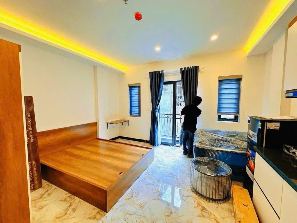 Toà CCMN Hồ Tùng Mẫu, 53m2, 7 Tầng, MT 4.1m, 13 Phòng, cho thuê 60 tr/ tháng (NTL B46)