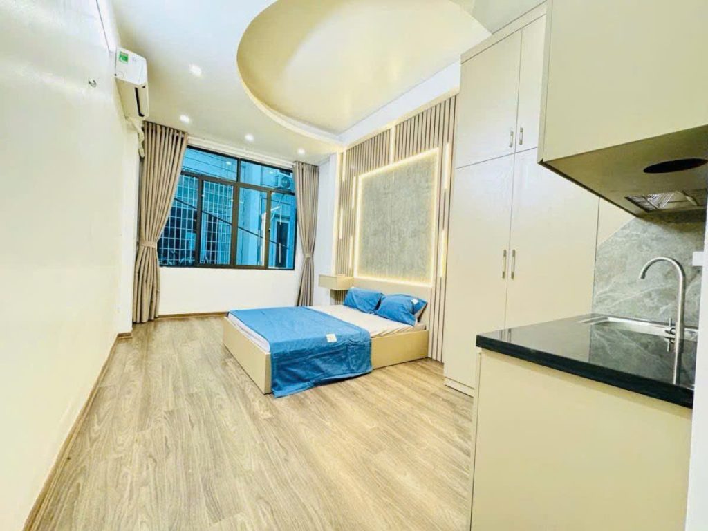 Toà CCMN Mễ Trì, 47m2, 5 Tầng, MT 3.3m, 8 Phòng, cho thuê 35tr/ tháng (NTL A91)