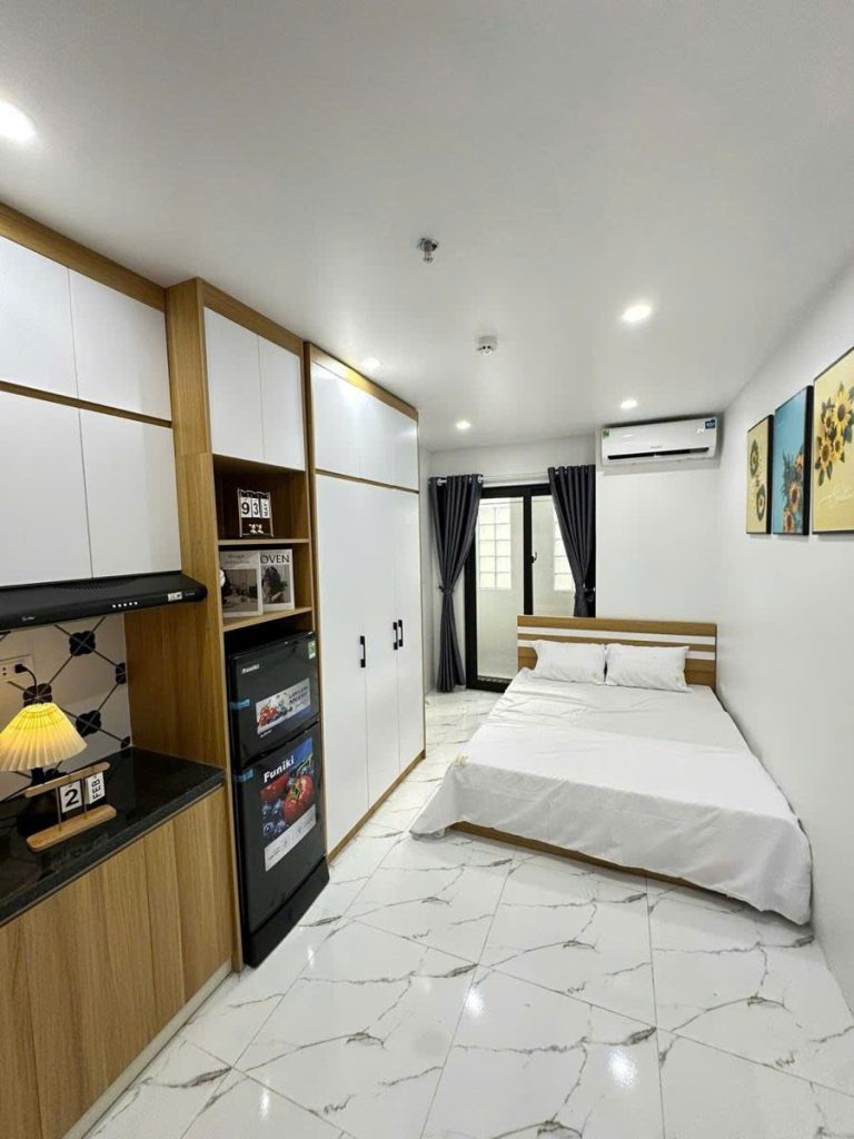 Toà CCMN Pháo Đài Láng, 80m2, 7 Tầng, MT 5.7m, 22 Phòng, cho thuê 130tr/ tháng (ĐĐ D146)