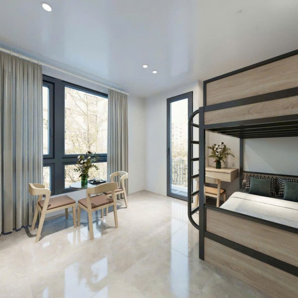 Toà CCMN Định Công Thượng, 79m2, 7 Tầng, MT 20m, 22 Phòng, cho thuê 125tr/ tháng (HM D196)